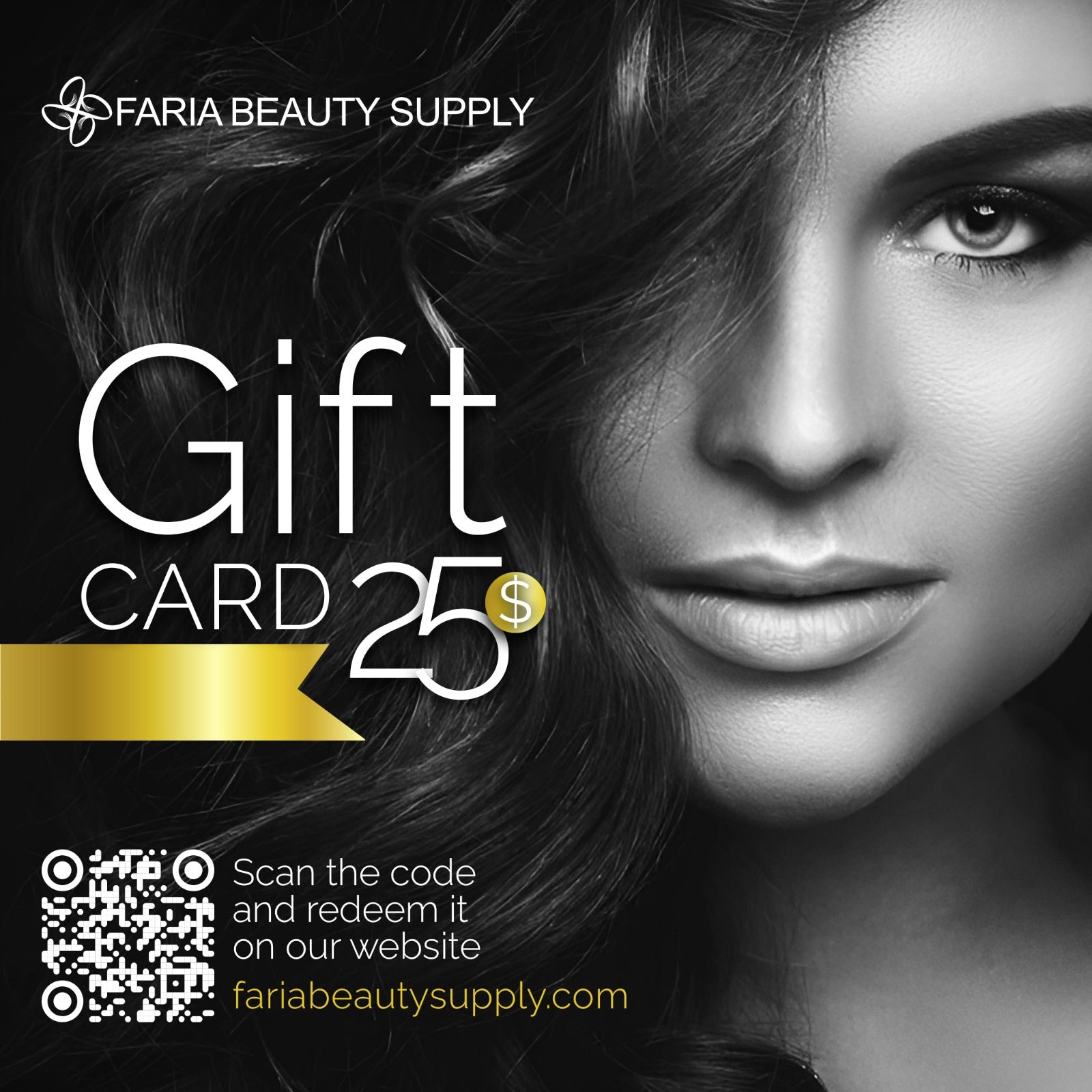 Gift Cards 25, 50, 75, and 100 US Dollars