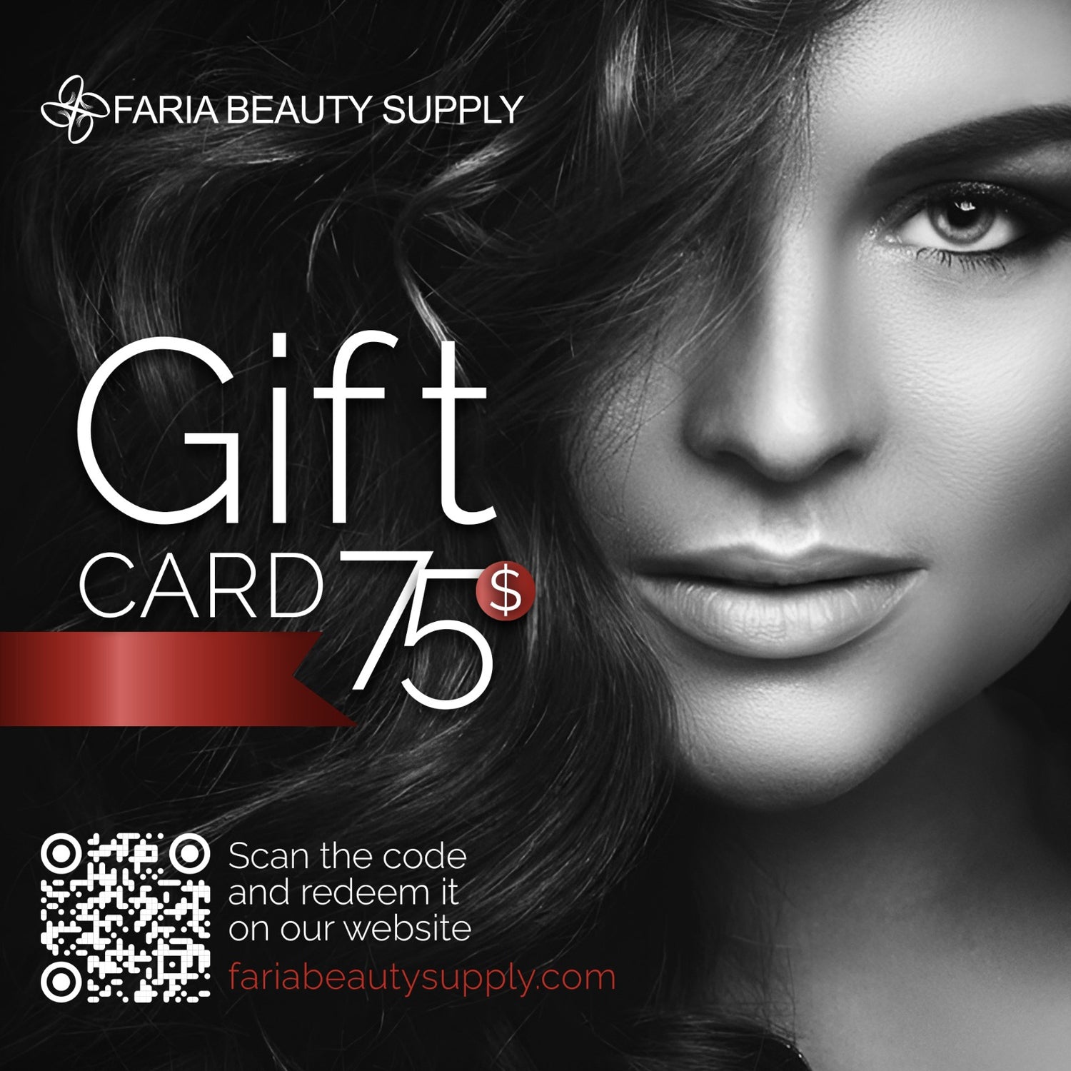 Gift Cards 25, 50, 75,  and 100 US Dollars